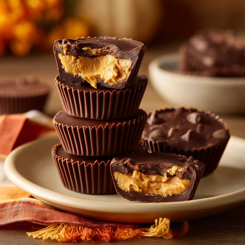Less Processed Homemade Peanut Butter Cups: Natural Ingredients